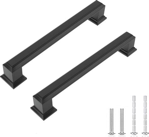 natural steel cabinet hardware|Voraus 10 Pack Cabinet Knobs – Matte Black Square Bilayer .